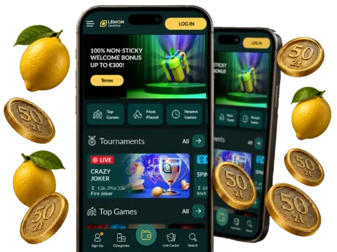Lemon casino 50 zł bez depozytu za rejestrację